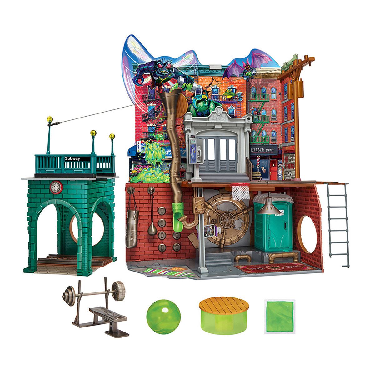 Teenage Mutant Ninja Turtles Movie Playset Bandai