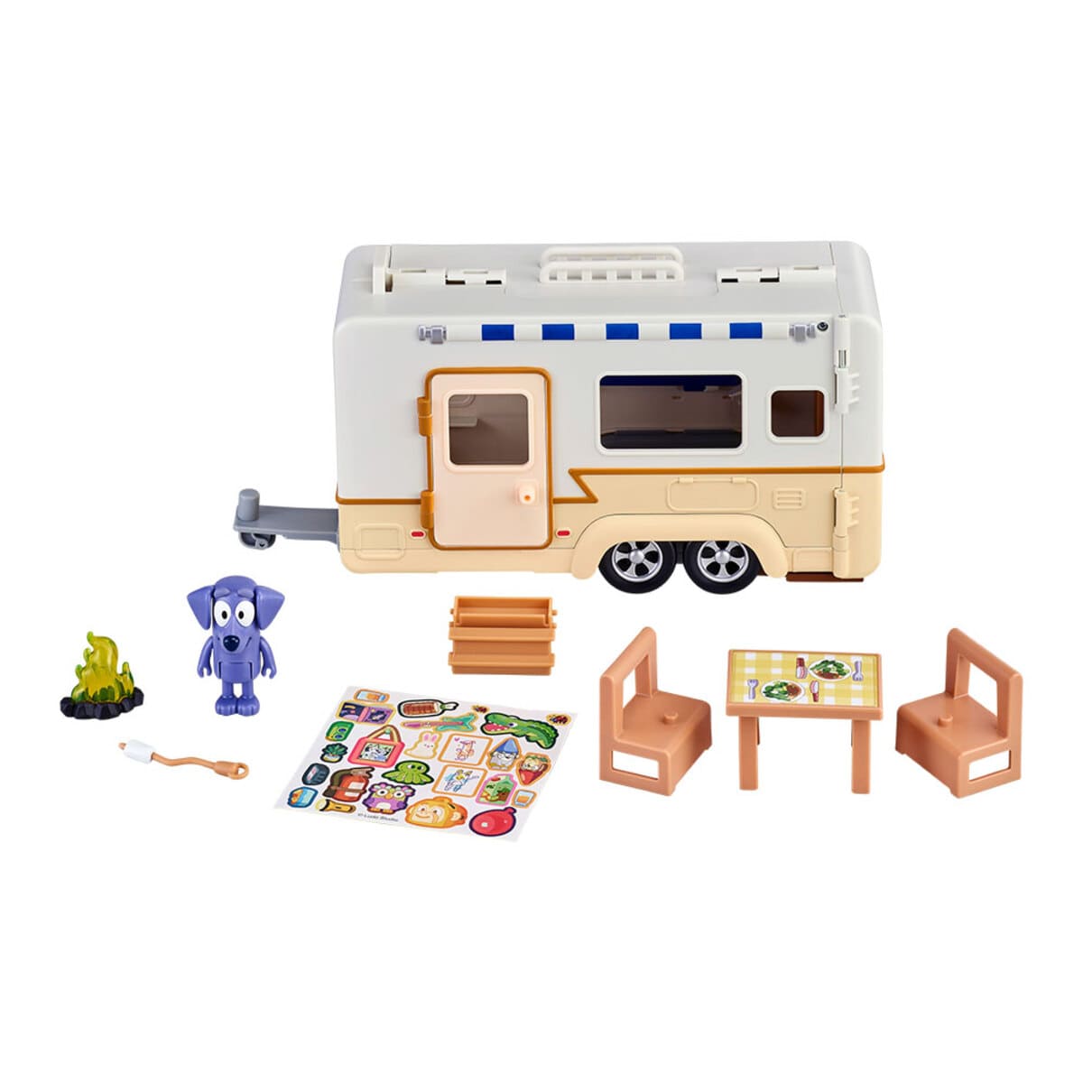 Set de Juego Autocaravana Aventuras Bluey