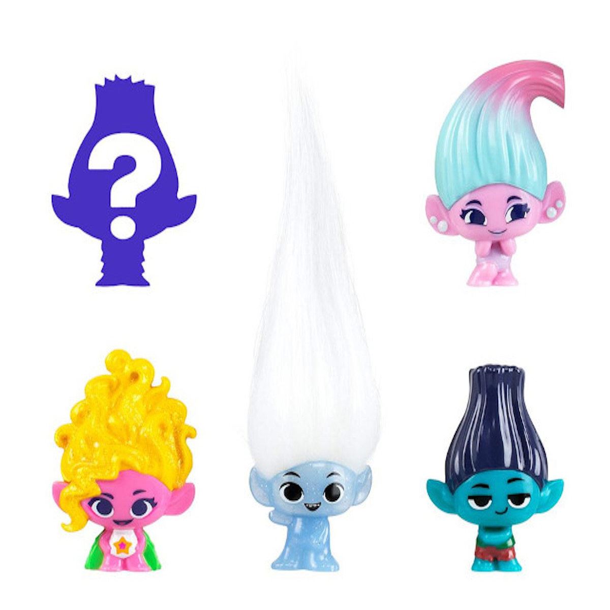 Pack 5 Figuras Trolls