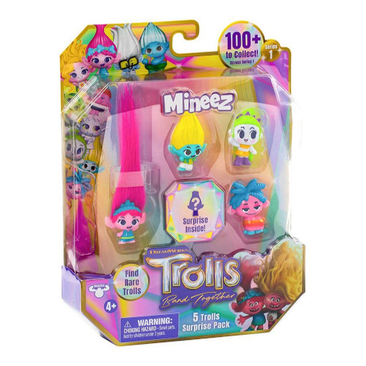 Pack 5 Figuras Trolls