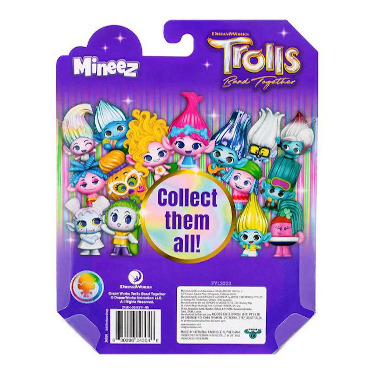 Pack 5 Figuras Trolls