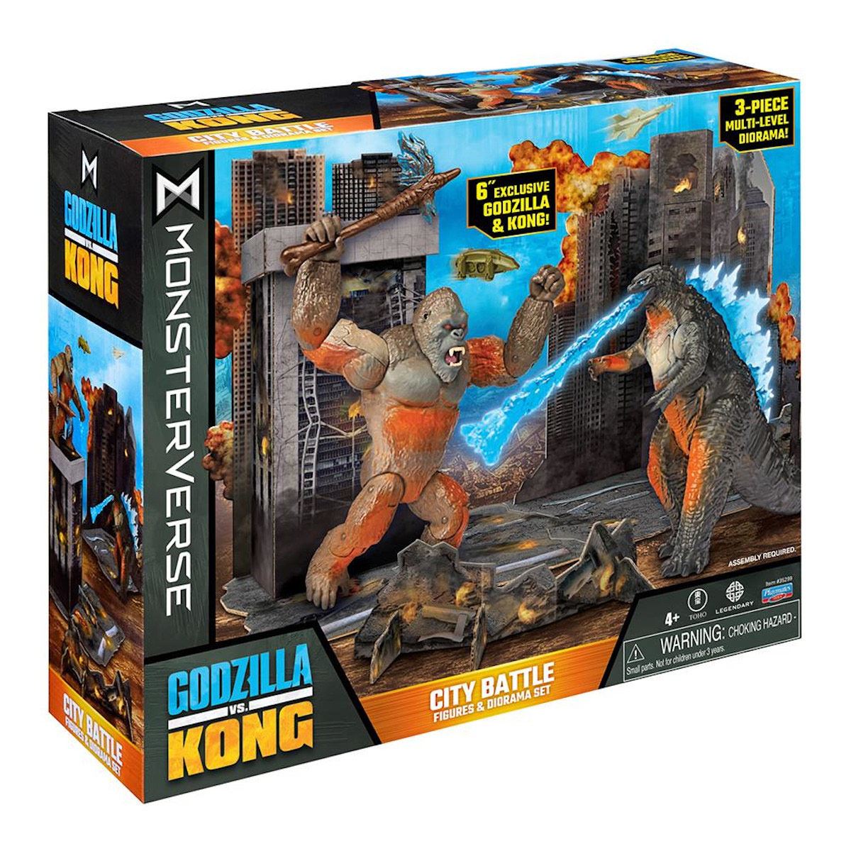 Pack 2 figuras Monsterverse Godzilla
