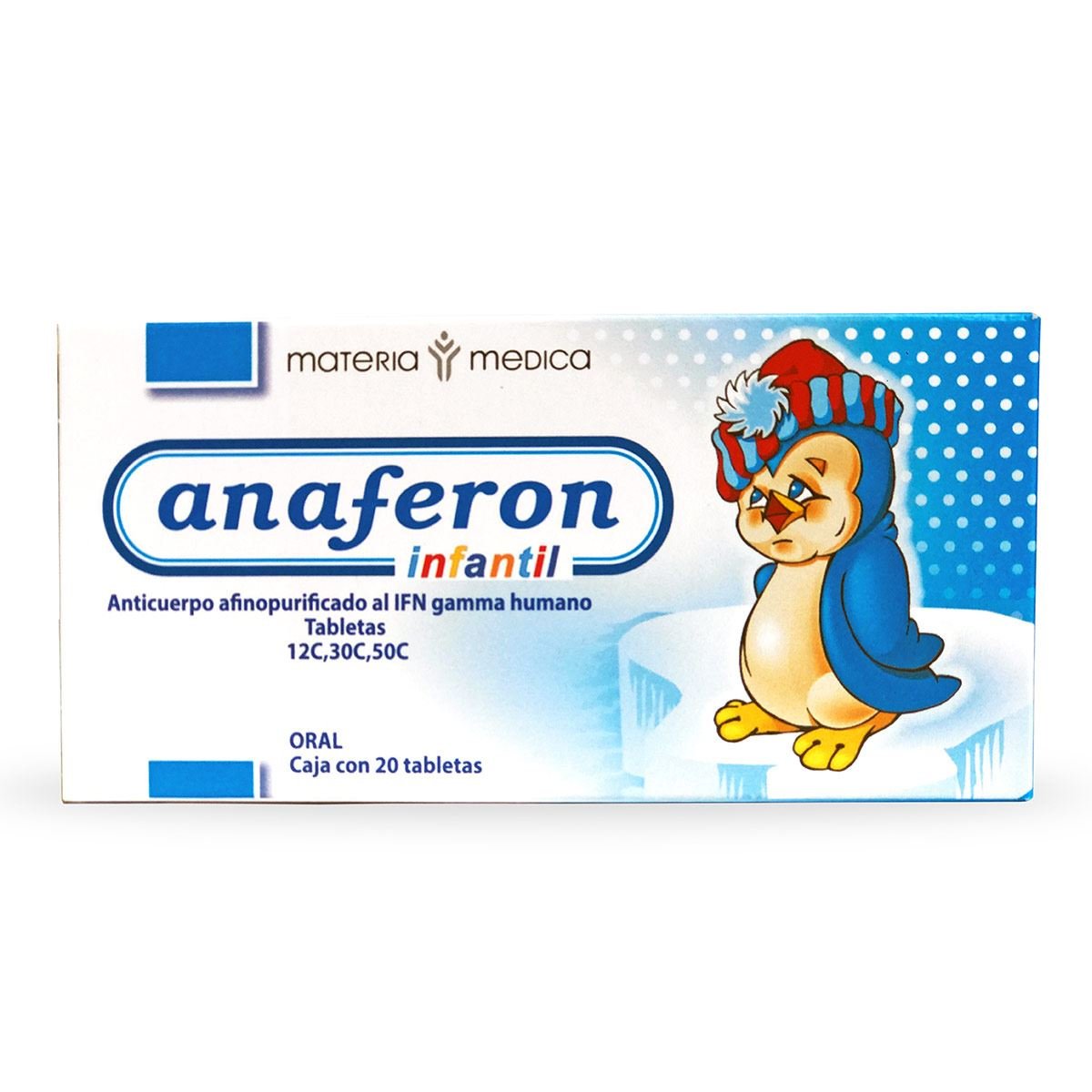 Anaferon Infantil 20 Tabletas