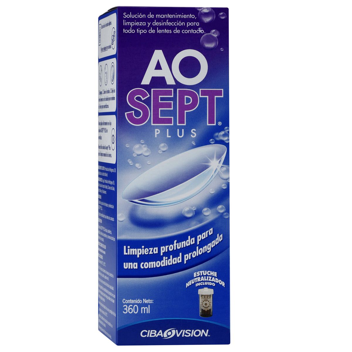 Solución Aosept Plus