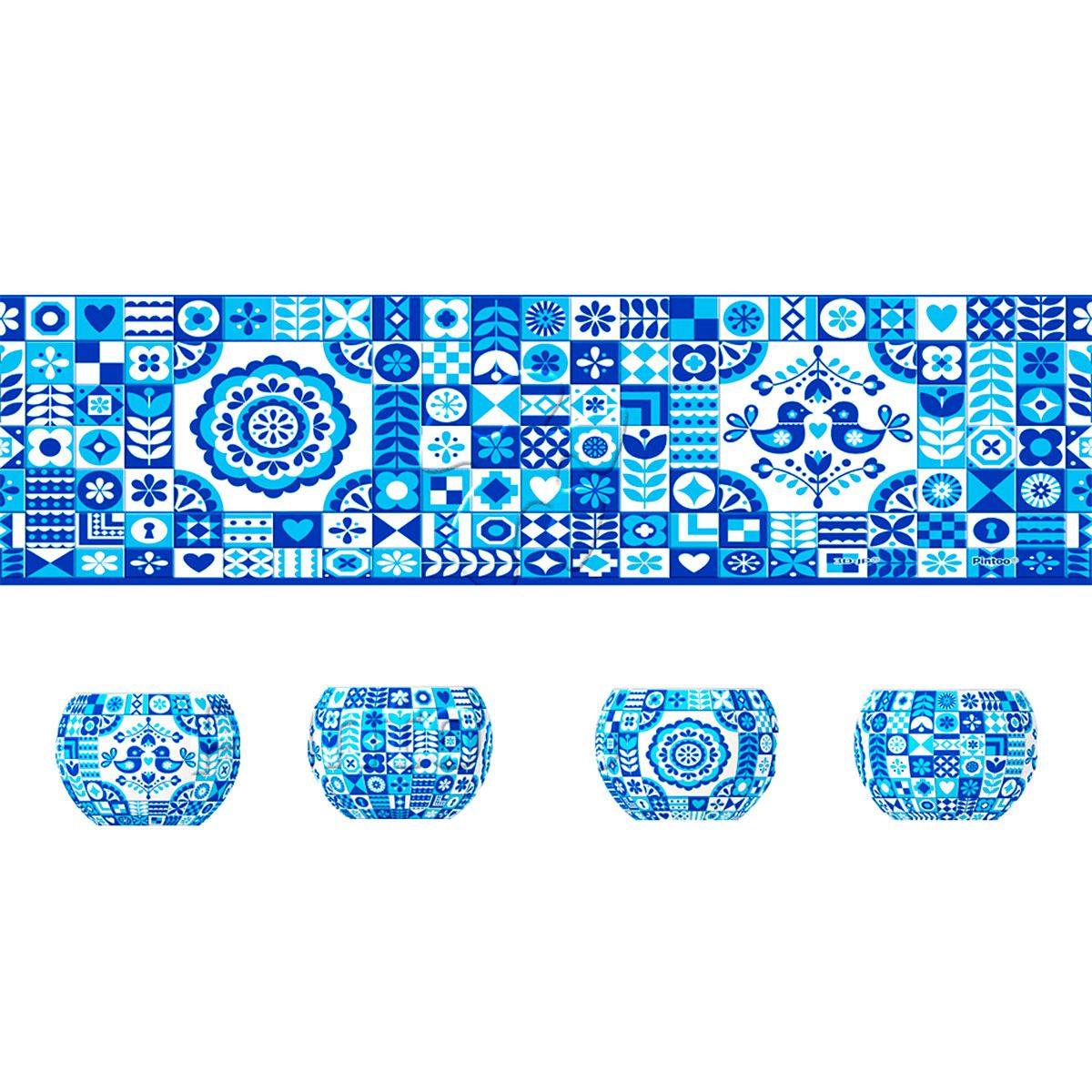 Rompecabezas Folklore Danés Maceta 80 Piezas