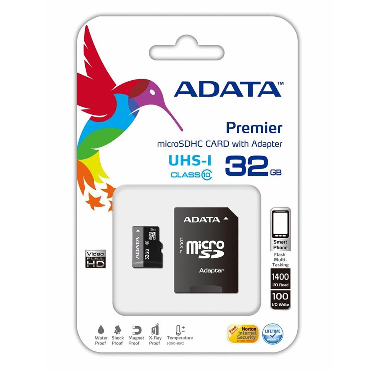 Tarjeta Adata M-SD 32GB C/10