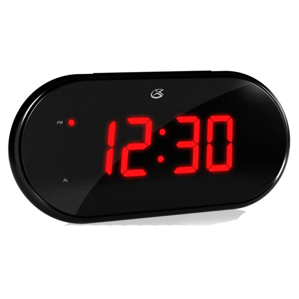 DPI GPX Clock Radio Con Alarma Dual Negro