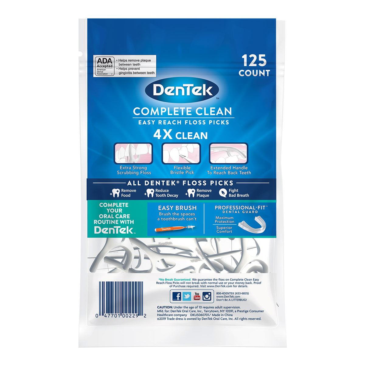 Floss fácil alcance 75pzs