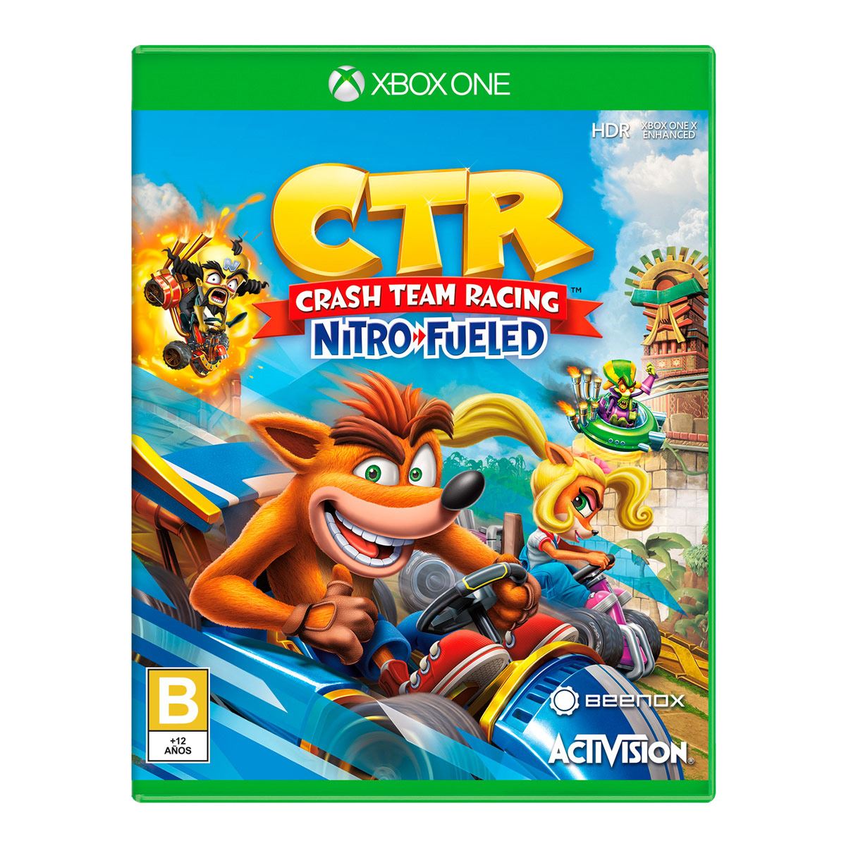 Xbox One Crash Team Racing Nitro Fueled