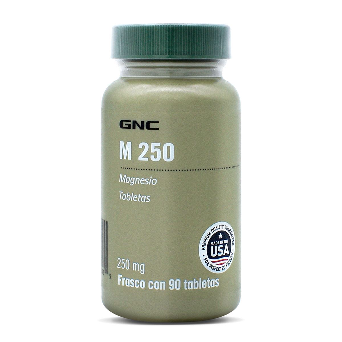Magnesio 250 mg 90 tab gnc