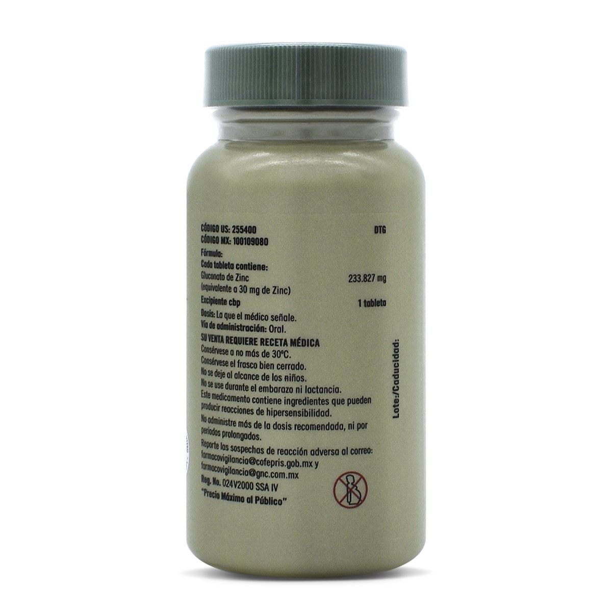 Z-50 ZINC 30 mg 100 tabs