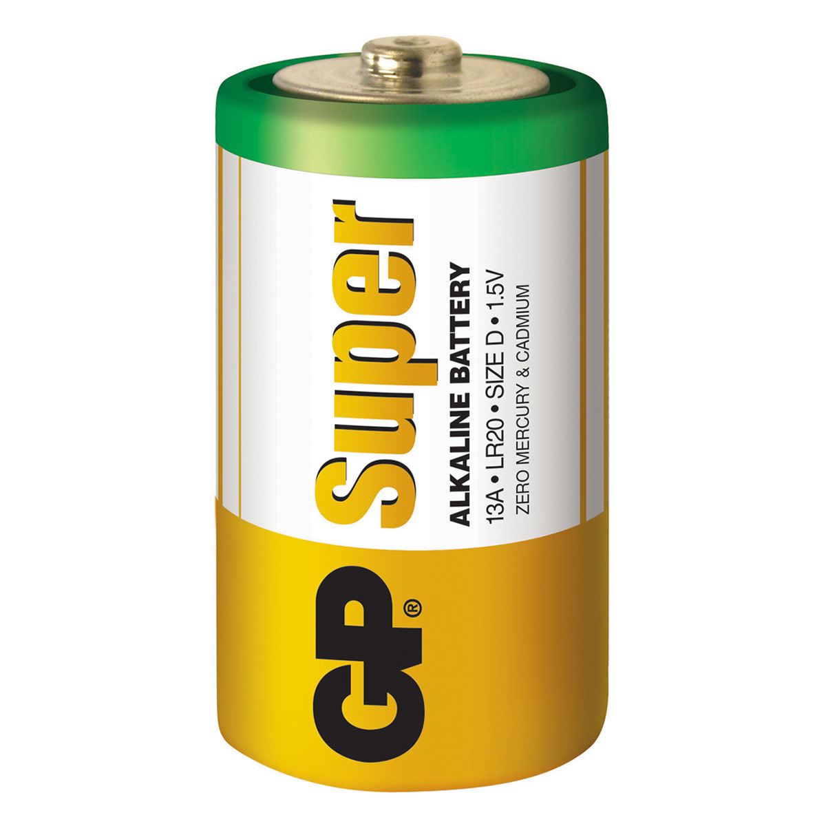 Pila GP Batteries D (2 pilas)