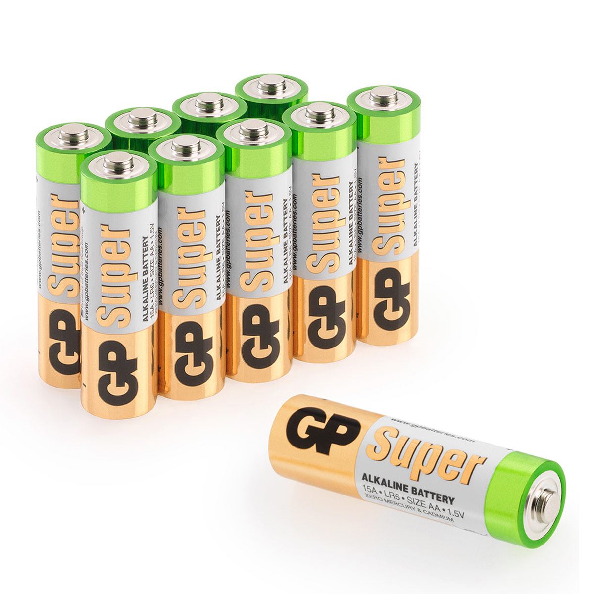 Pila GP Batteries AA (4 pilas)