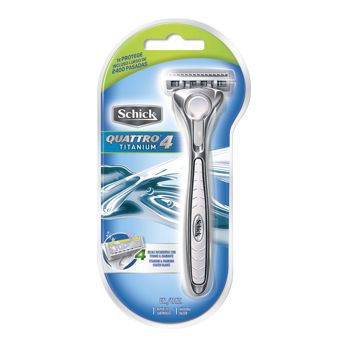 Máquina Schick Quattro Titanium SCHICK