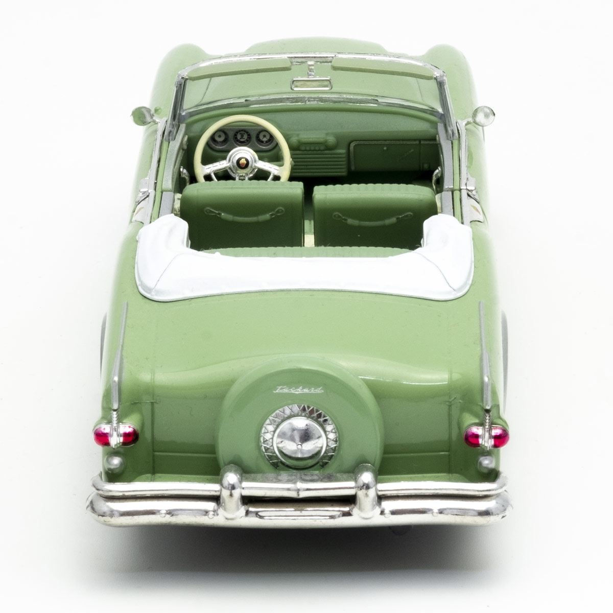 Auto Escala 1953 Packard Caribbean Convertible Verde Die Cast