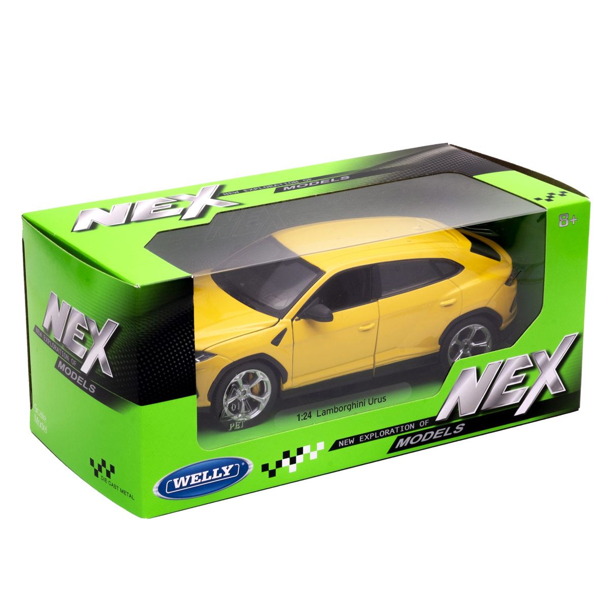 Auto Escala Lamborghini Urus Amarillo Die Cast