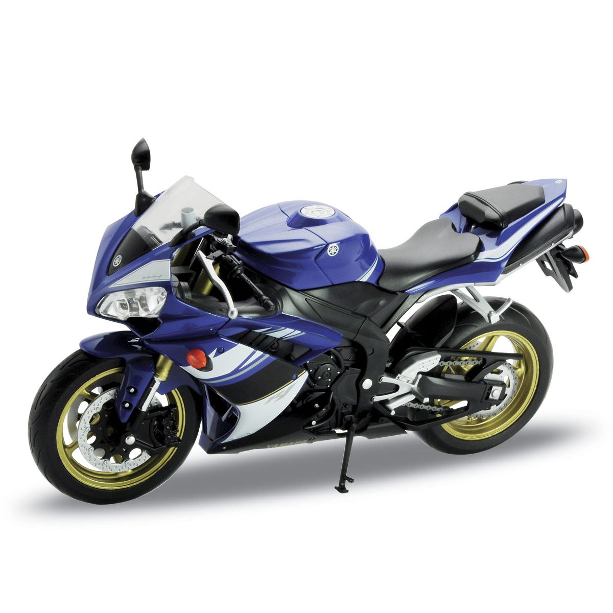 Motocicleta Escala 1:10 Yamaha 2008 Yzf-R1