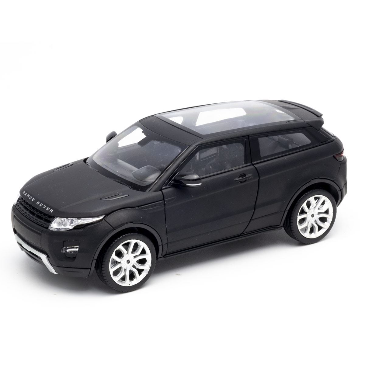 Auto Escala Land Rover Range Rover Evoque Negro Mate Die Cast