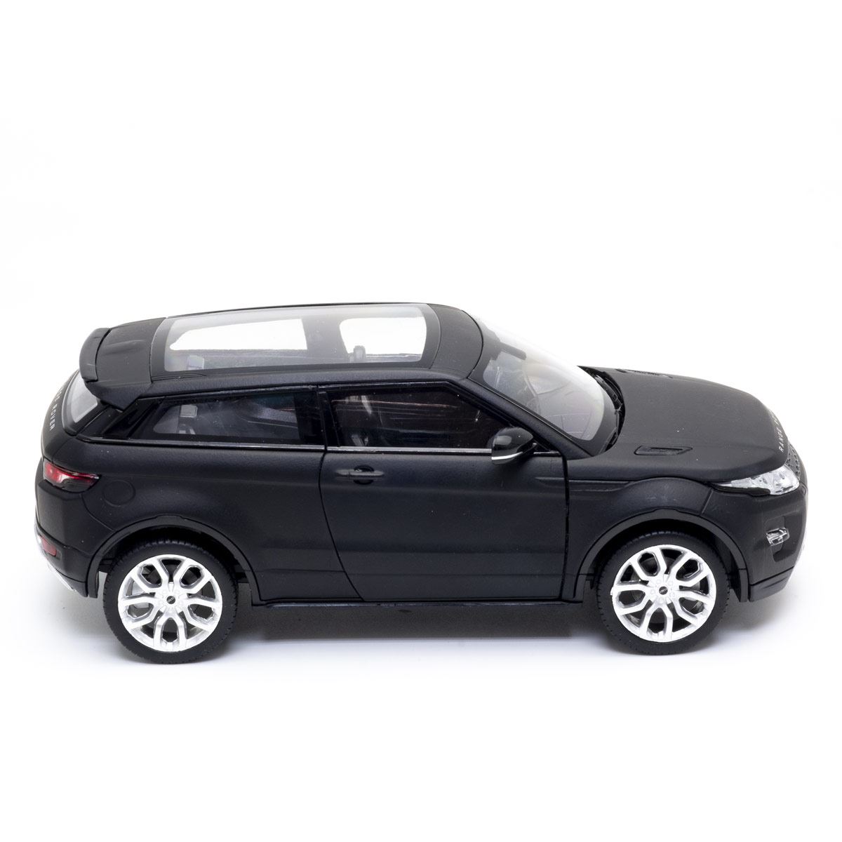 Auto Escala Land Rover Range Rover Evoque Negro Mate Die Cast