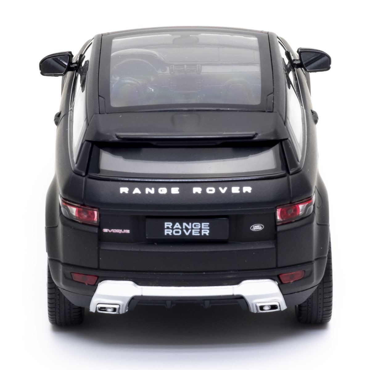 Auto Escala Land Rover Range Rover Evoque Negro Mate Die Cast