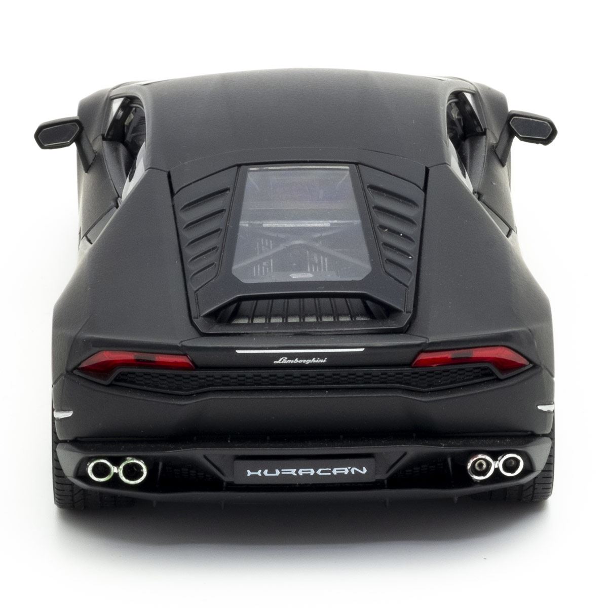 Auto Escala Lamborghini Huracán Lp610-4 Negro Mate Die Cast