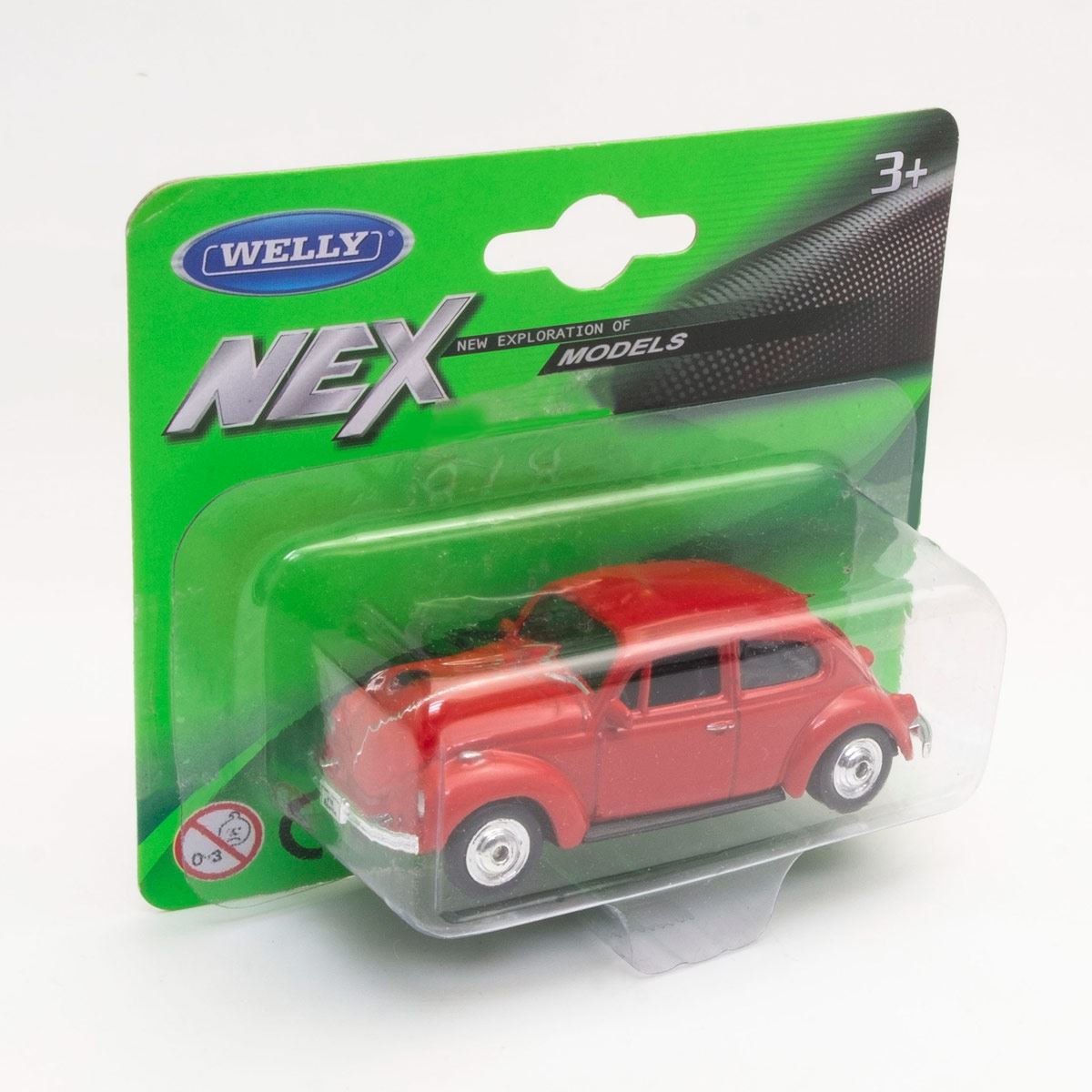 3" Volkswagen Beetle, Red Color