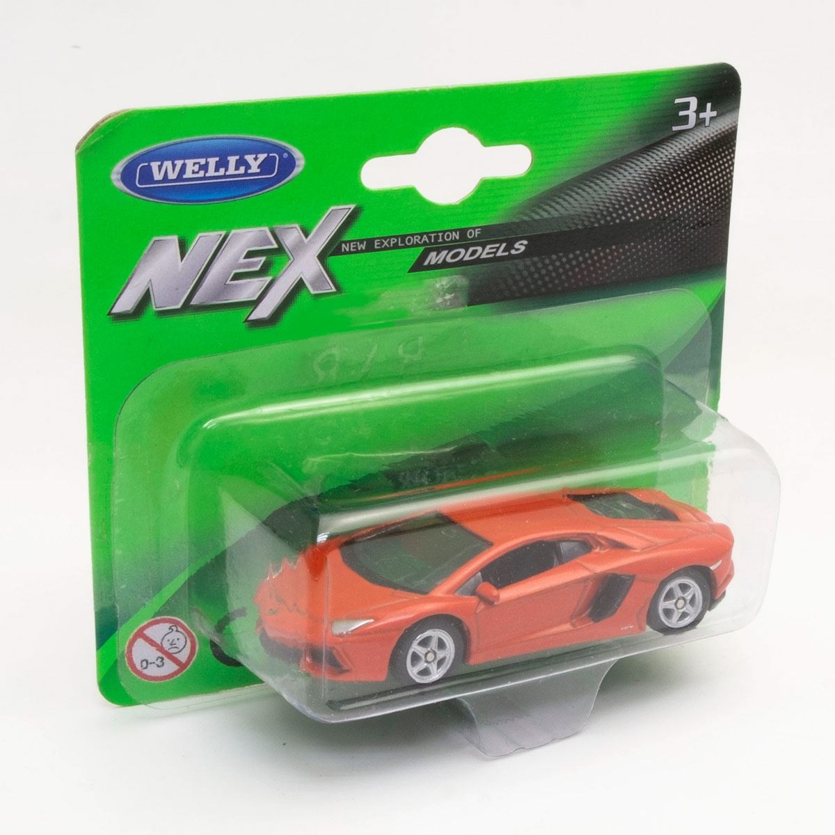 3" Lamborghini Aventador Lp700-4, Metallic Orange Color