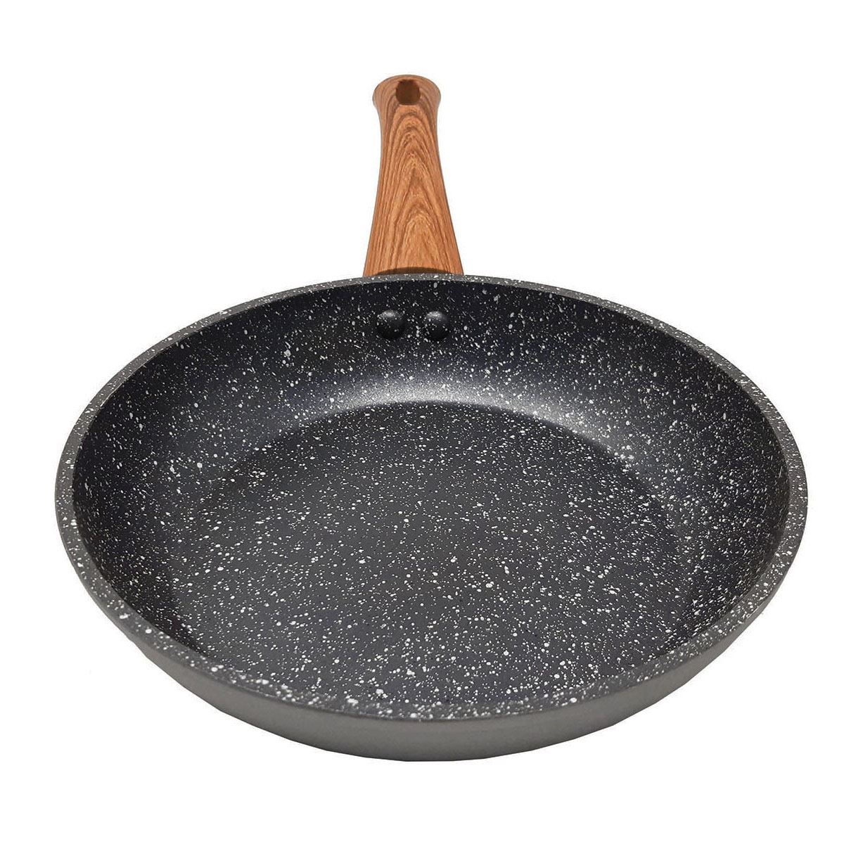 Sartén Westinghouse Antiadherente de Mármol Gris Madera 26 cm (WCFP0032026MBB)