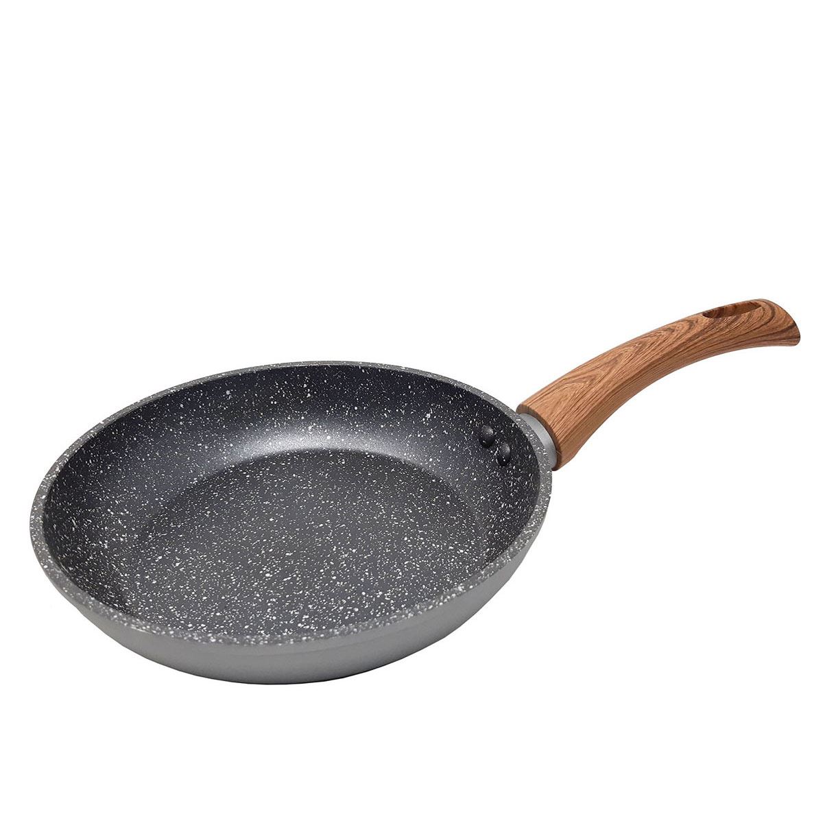 Sartén Westinghouse Antiadherente de Mármol Gris Madera 28 cm
