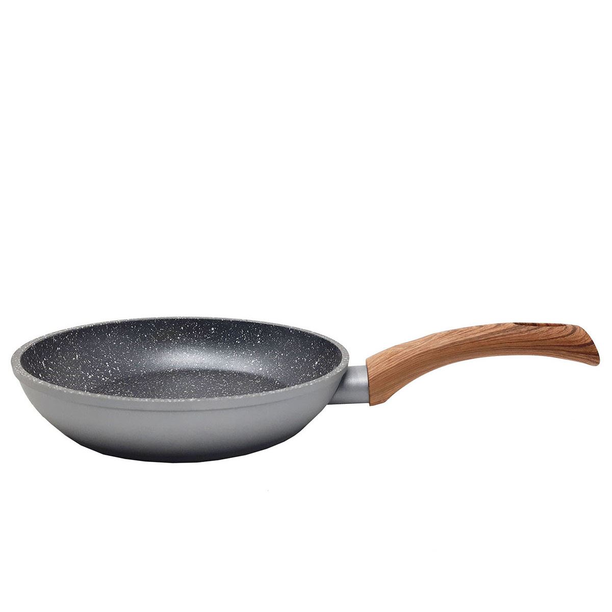 Sartén Westinghouse Antiadherente de Mármol Gris Madera 28 cm