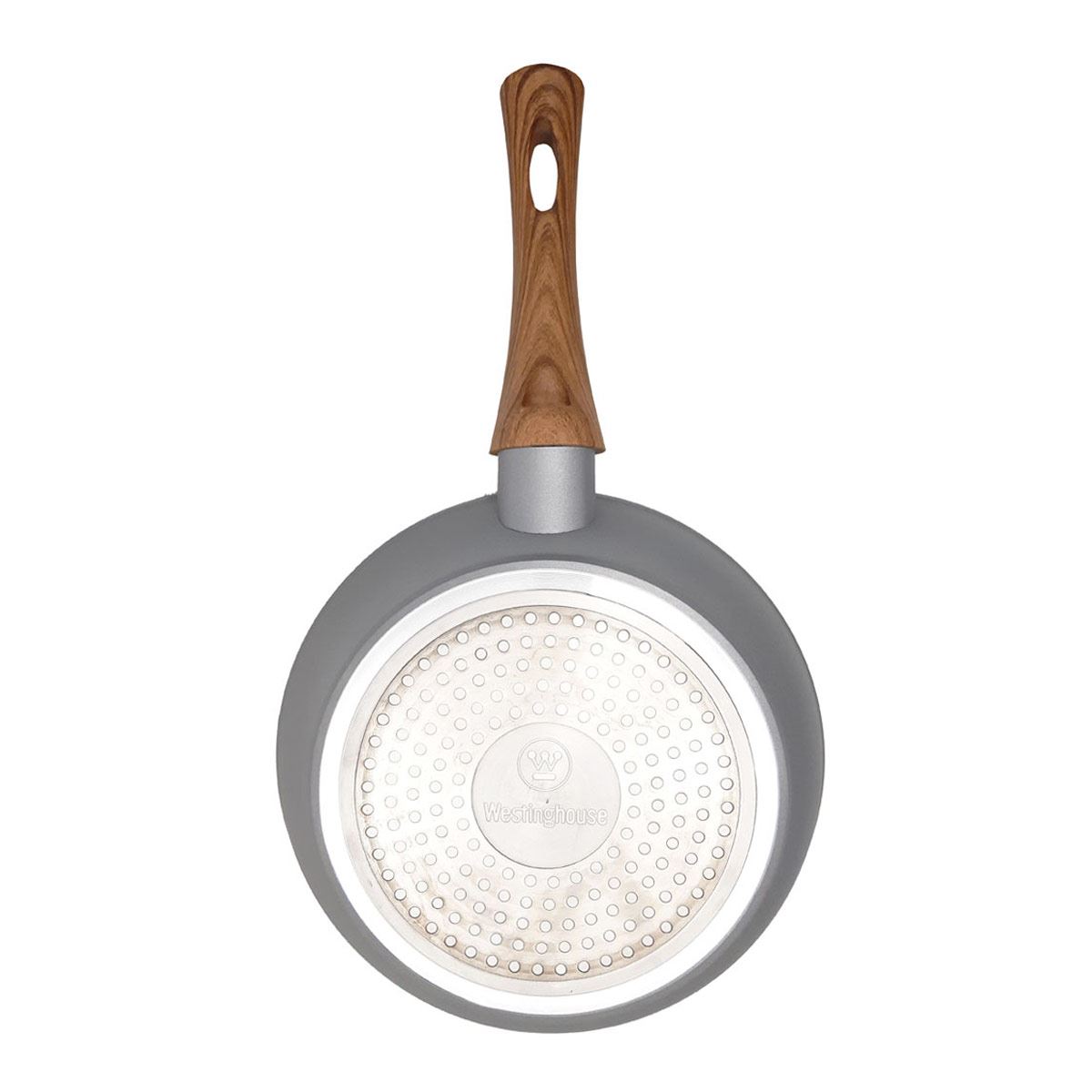 Sartén Westinghouse Antiadherente de Mármol Gris Madera 28 cm