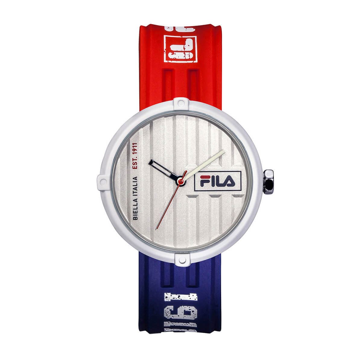 Reloj Fila deportivo unisex azul rojo 38 338 103