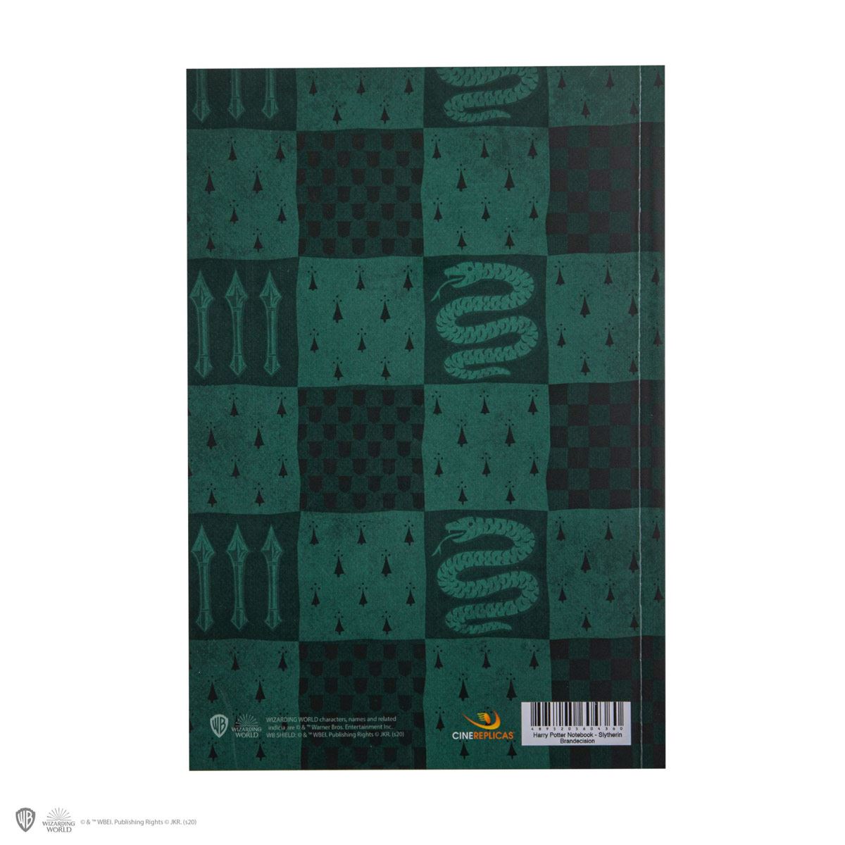 Cuaderno Slytherin a5 notebook