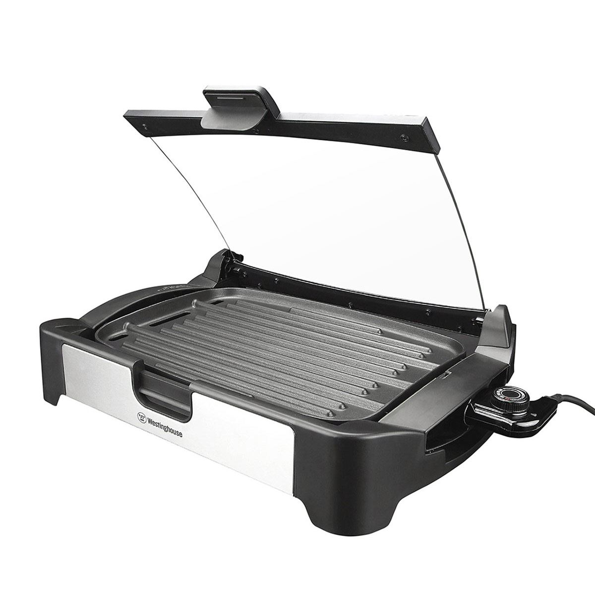 Westinghouse Parrilla Eléctrica Reversible (Electric Grill) Negra