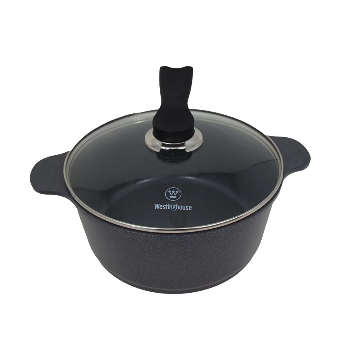 Wok Antiadherente de Mármol Gris Granito 32cm – Westinghouse