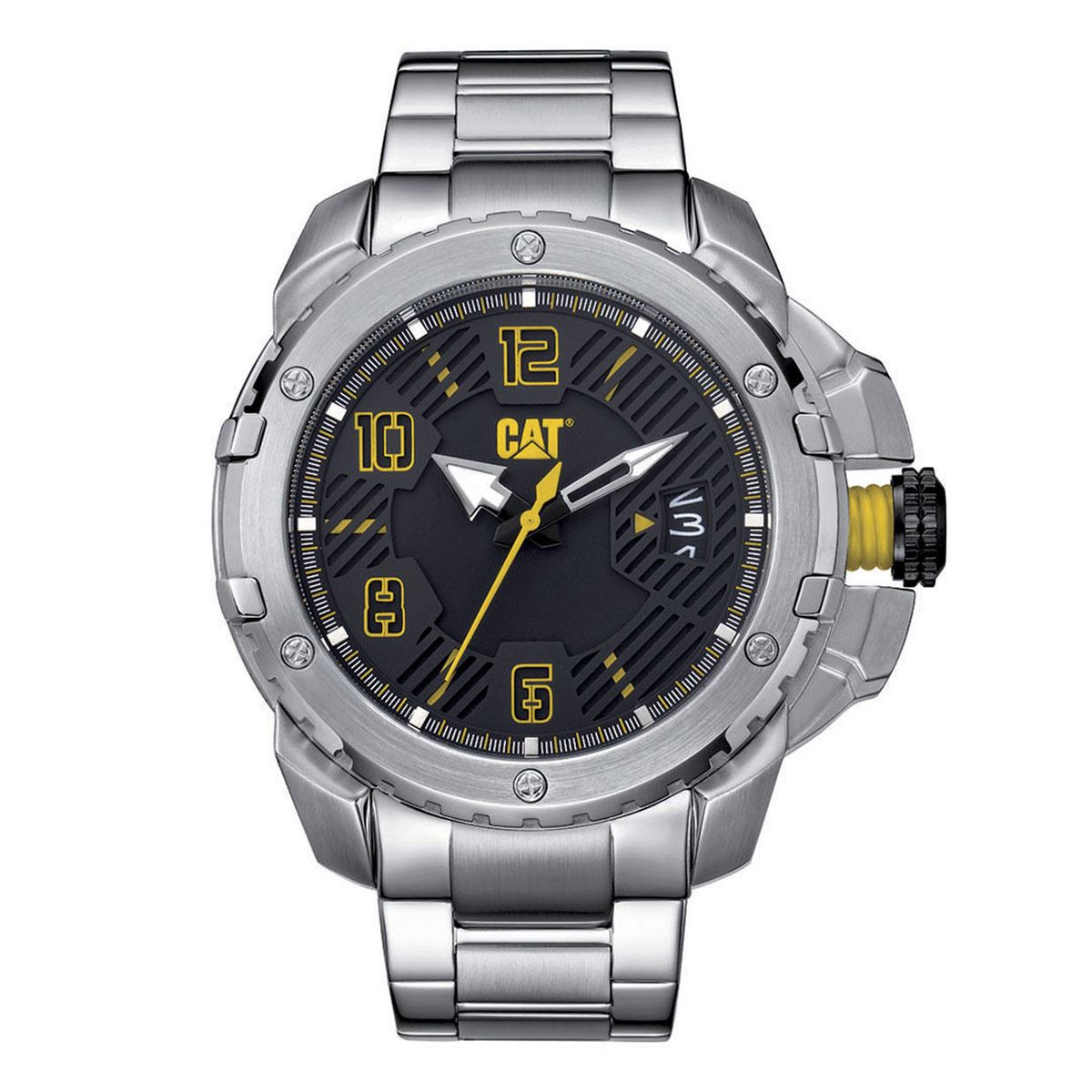 Reloj Caterpillar Construct Plata Para Caballero