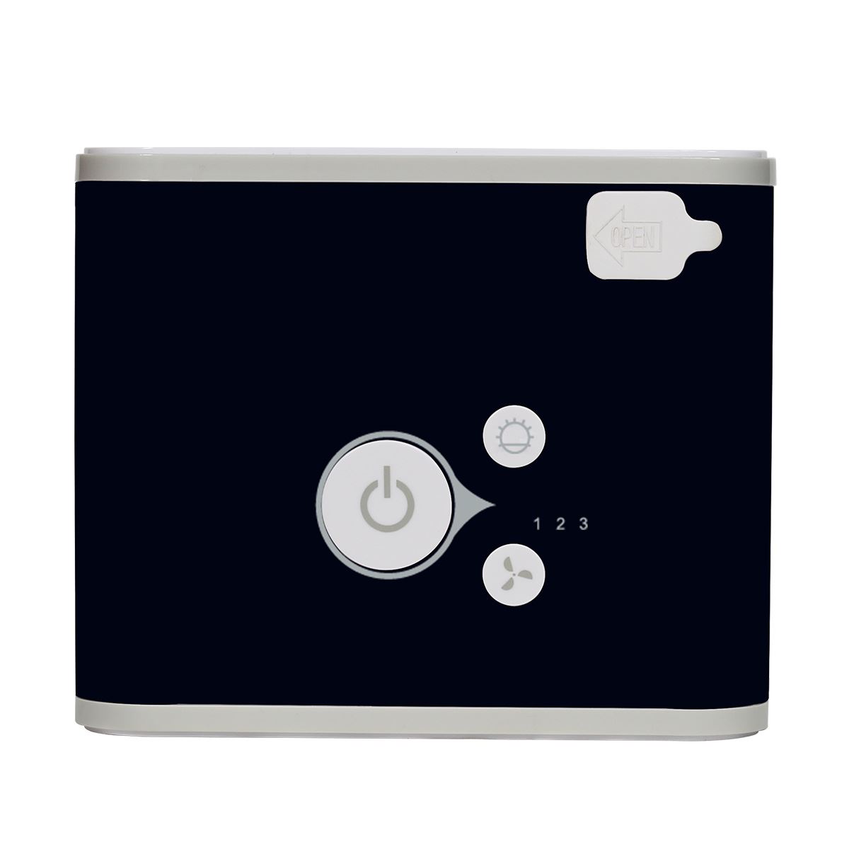 Mini Enfriador de Aire Vintage Dace Negro