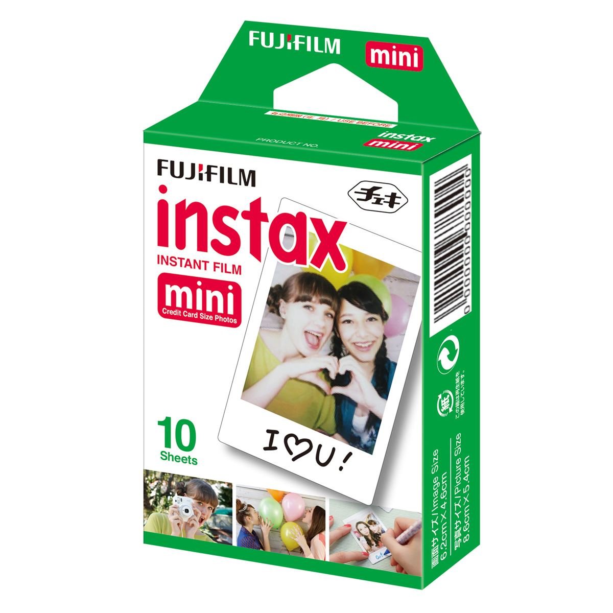 Cámara Instantánea Fujifilm Instax Mini 12 Blanca + 20 Láminas