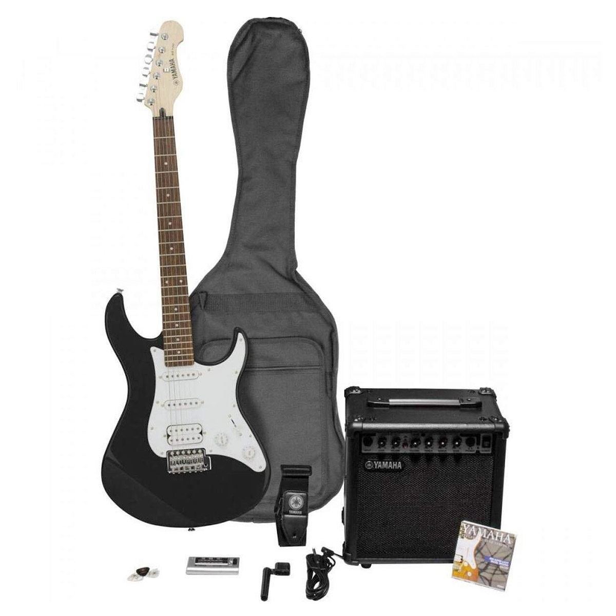 Paquete de Guitarra Eléctrica Yamaha EG112GPIIBL