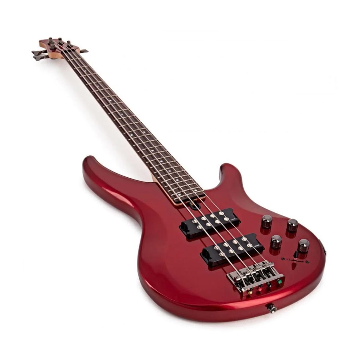 Bajo Eléctrico 4 Cuerdas Activo Yamaha TRBX304-Rojo