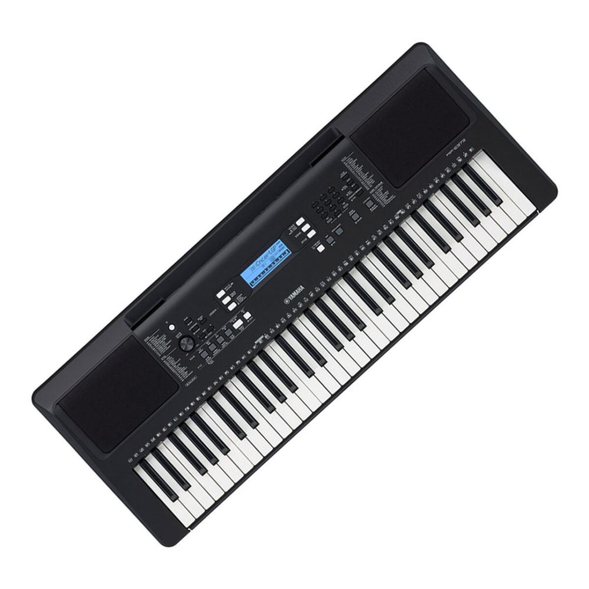 Teclado portátil 5 octavas Yamaha PSRE373-negro