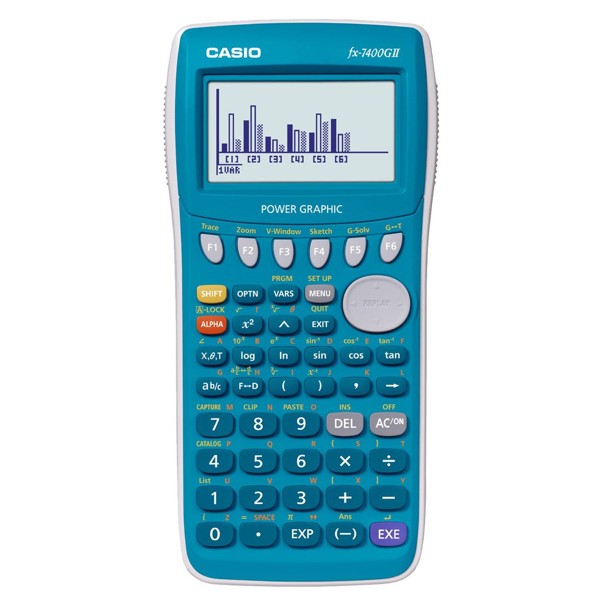 Calculadora graficadora Casio azul