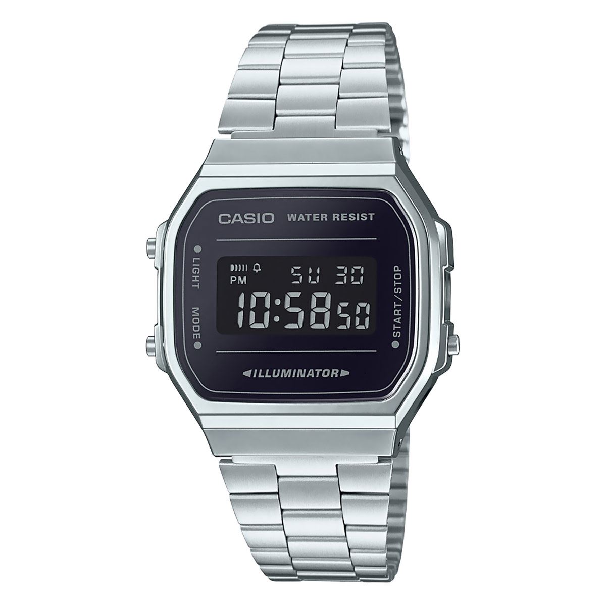 Reloj Casio Digital Para Hombre Mujer A-158WA-1 - TimeCenter