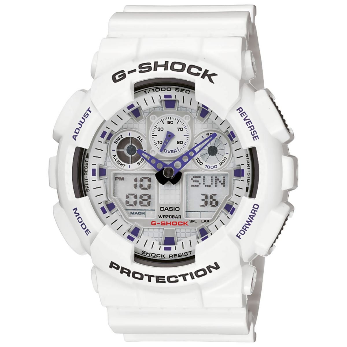 Reloj G-Shock GA-100A-7ACR Para Caballero