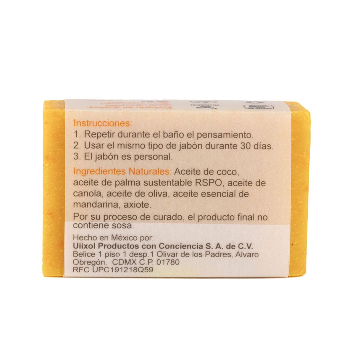 Jabón artesanal de Mandarina 100 G