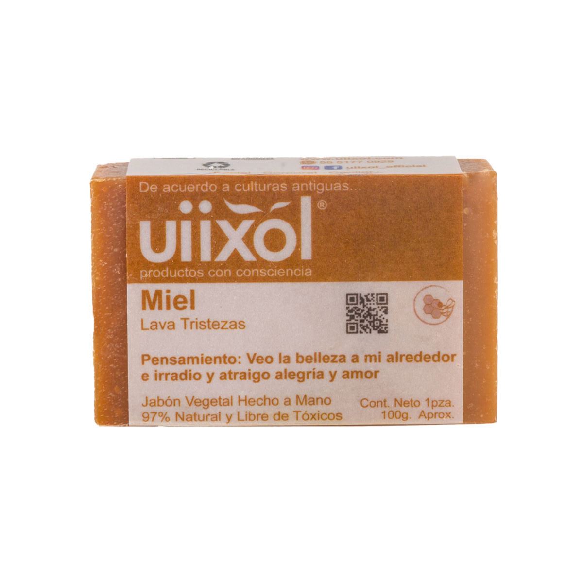 Jabón artesanal de Miel 100G