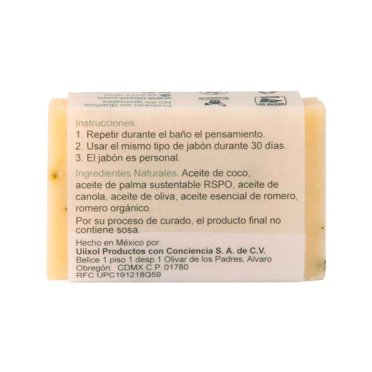 Jabón artesanal de Romero 100G