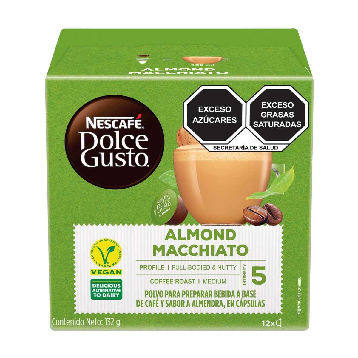 Cápsulas Nescafé Dolce Gusto Macchiato Almendra