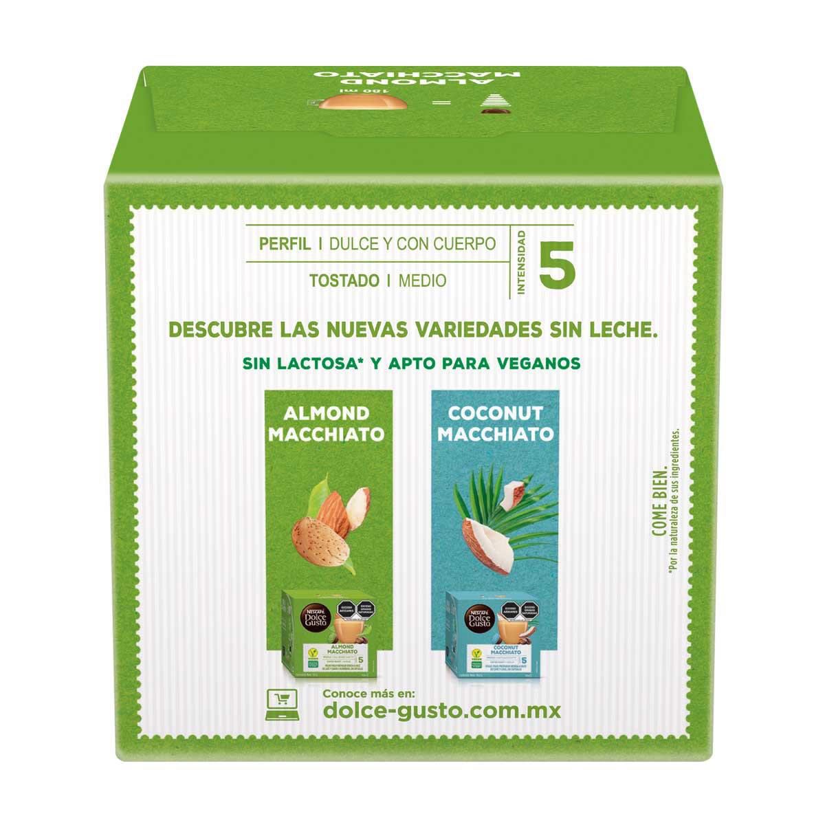 Cápsulas Nescafé Dolce Gusto Macchiato Almendra