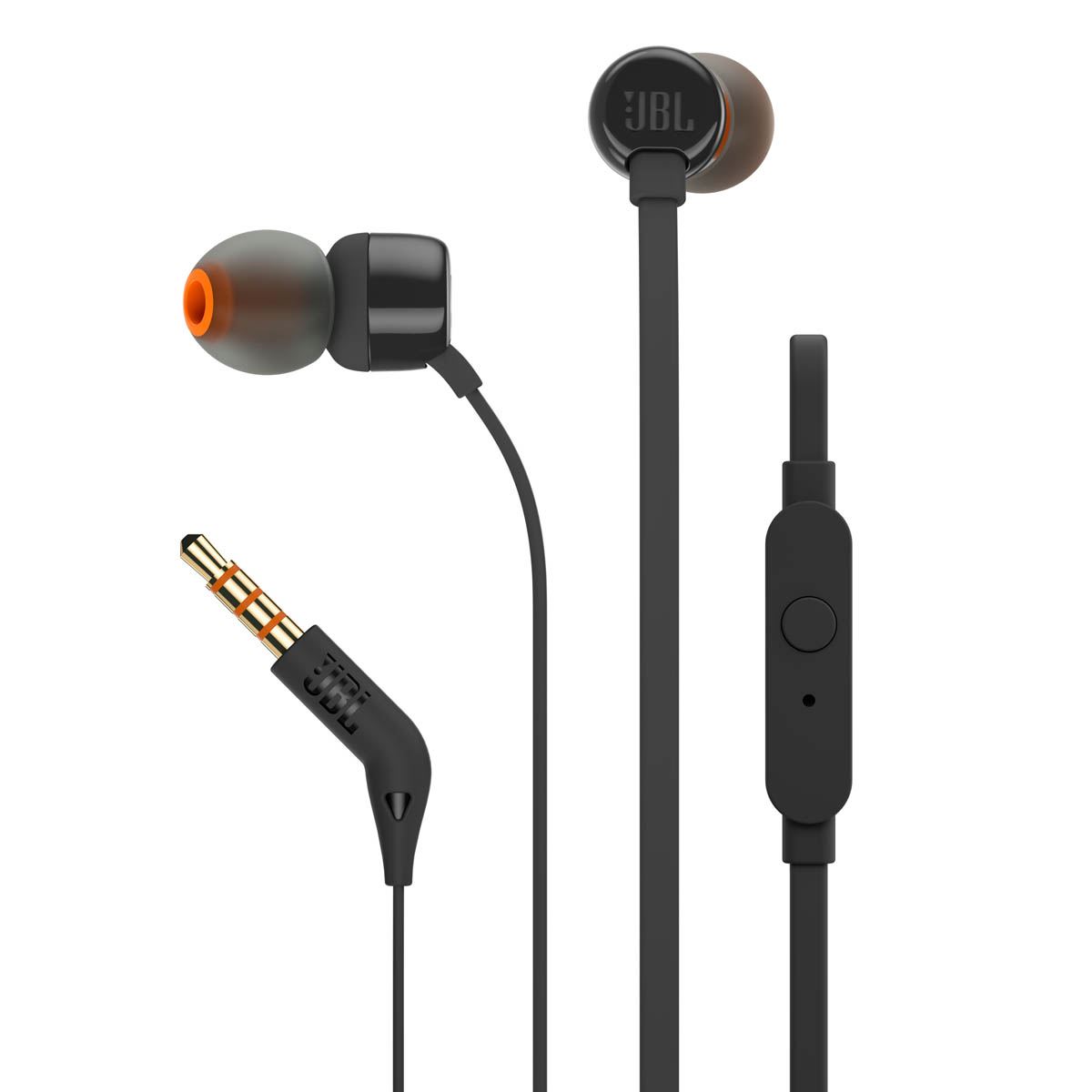 Audífonos T110 Negro In Ear JBL